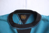 FREEWHEELERS / "LIONS" ATHLETIC SWEAT SHIRT (#2234003,SAX × SOOT BLACK)