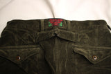 FREEWHEELERS / "LUMBERJACK" TROUSERS (#2232003,FOREST GREEN)
