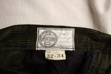 FREEWHEELERS / "LUMBERJACK" TROUSERS (#2232003,FOREST GREEN)