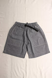 FREEWHEELERS / MILITARY UTILITY SHORTS (#1622028,INDIGO PIN CHECK)