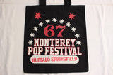 BO'S GLAD RAGS / "MONTEREY POP 1967" PERFORMER'S CAMPING TOTE (FCA21-01,BLACK)