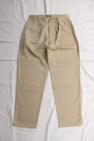 WORKERS / Officer Trousers RL Fit (Flat Chino, Beige)