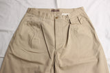 WORKERS / Officer Trousers RL Fit (Flat Chino, Beige)