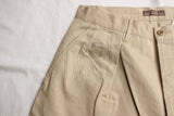 WORKERS / Officer Trousers RL Fit (Flat Chino, Beige)