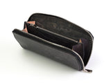 MANIFOLD / ROUND FASTENER WALLET (MW-11,BLACK VINTAGE)