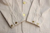 WORKERS / Queen of the road, Railroad Jacket (White Denim)