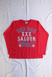 BO'S GLAD RAGS / "Red Dog Saloon, Virginia City, Nevada 1965" (FCC22-05,Crimson Red)