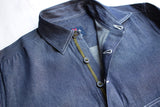 HAWKWOOD MERCANTILE / SHERPA OVER SHIRT (DENIM)