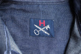 HAWKWOOD MERCANTILE / SHERPA OVER SHIRT (DENIM)