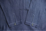 HAWKWOOD MERCANTILE / SHERPA OVER SHIRT (DENIM)