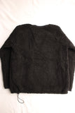 LE TRICOT DE LA MER / SHERPA FLEECE CREW (BLACK)