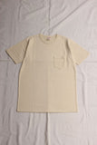 FREEWHEELERS / SHORT SLEEVE POCKET T-SHIRT (#2325001,STRAW CREAM)