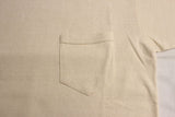 FREEWHEELERS / SHORT SLEEVE POCKET T-SHIRT (#2325001,STRAW CREAM)