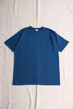 FREEWHEELERS / SHORT SLEEVE POCKET T-SHIRT (#2325001,DUSKY BLUE)