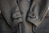 FREEWHEELERS / "Stieglitz" DOUBLE BREASTED COAT (#1231023,GRAINED DARK GREEN)