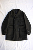 FREEWHEELERS / "Stieglitz" DOUBLE BREASTED COAT (#1231023,GRAINED DARK GREEN)