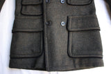 FREEWHEELERS / "Stieglitz" DOUBLE BREASTED COAT (#1231023,GRAINED DARK GREEN)