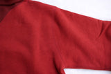 FREEWHEELERS / "TURTLE NECK SWEAT SHIRT" SPECIAL HEAVY WEIGHT (#2234007,FADE CRIMSON × DARK CRIMSON)