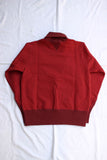 FREEWHEELERS / "TURTLE NECK SWEAT SHIRT" SPECIAL HEAVY WEIGHT (#2234007,FADE CRIMSON × DARK CRIMSON)