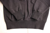 FREEWHEELERS / "U.S.C.G. KODIAK" SIDEWAYS SERIES SET-IN SLEEVE SWEAT SHIRT (#2134005,BLACK)