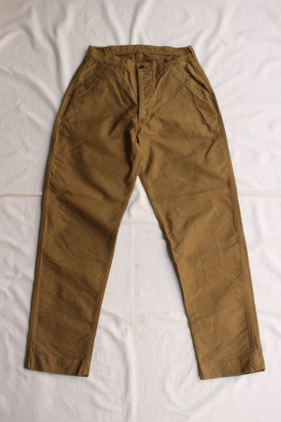 FREEWHEELERS 2122005 サイズ34 FREEWHEELERS / U.S.N. UTILITY TROUSERS (#2122005,KHAKI BEIGE