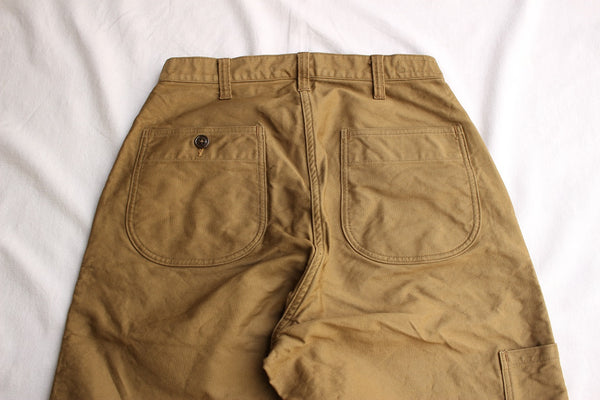 FREEWHEELERS / U.S.N. UTILITY TROUSERS (#2122005,KHAKI BEIGE