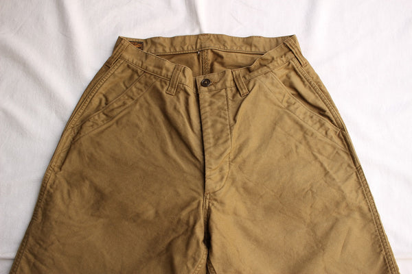 FREEWHEELERS / U.S.N. UTILITY TROUSERS (#2122005,KHAKI BEIGE