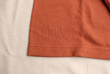 FREEWHEELERS / "U.S.NAVAL AMPHIBIOUS BASE" HENLEY NECK LONG SLEEVE SHIRT (#2235002,OLD ROSE)