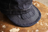COLIMBO / UTILITY CAP (ZV-0602,INDIGO DENIM)