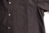 ADJUSTABLE COSTUME / WORK STYLE OX BUTTON DOWN SHIRT (AS-001,BLACK)