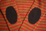 BO'S GLAD RAGS / ONTARIO FERRYMAN CREW SWEATER (K18-03,KHAKI/RED DIRT)