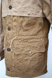 COLIMBO / TOMPKINS CRUISER PARKA (ZS-0101,DEEP BROWN × BEIGE)