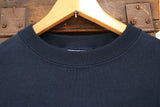 WORKERS / Crew Cotton Sweater (Navy)